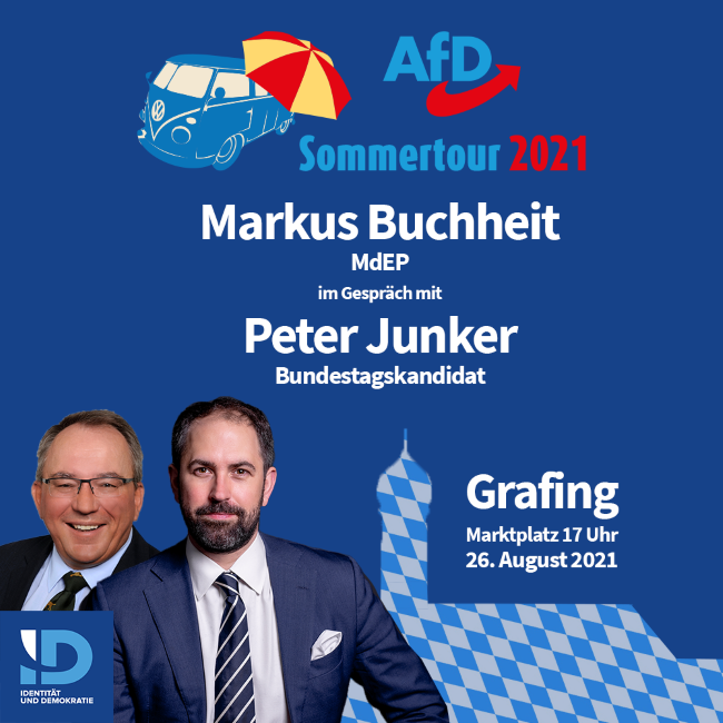 26.8. AfD Sommertour 2021 – Markus Buchheit im Gespräch mit Peter Junker