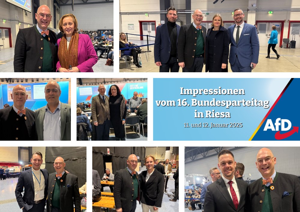 Impressionen vom 16. Bundesparteitag in Riesa